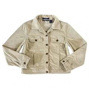 VINTAGE Bill Blass Jeans Tan Corduroy Jacket